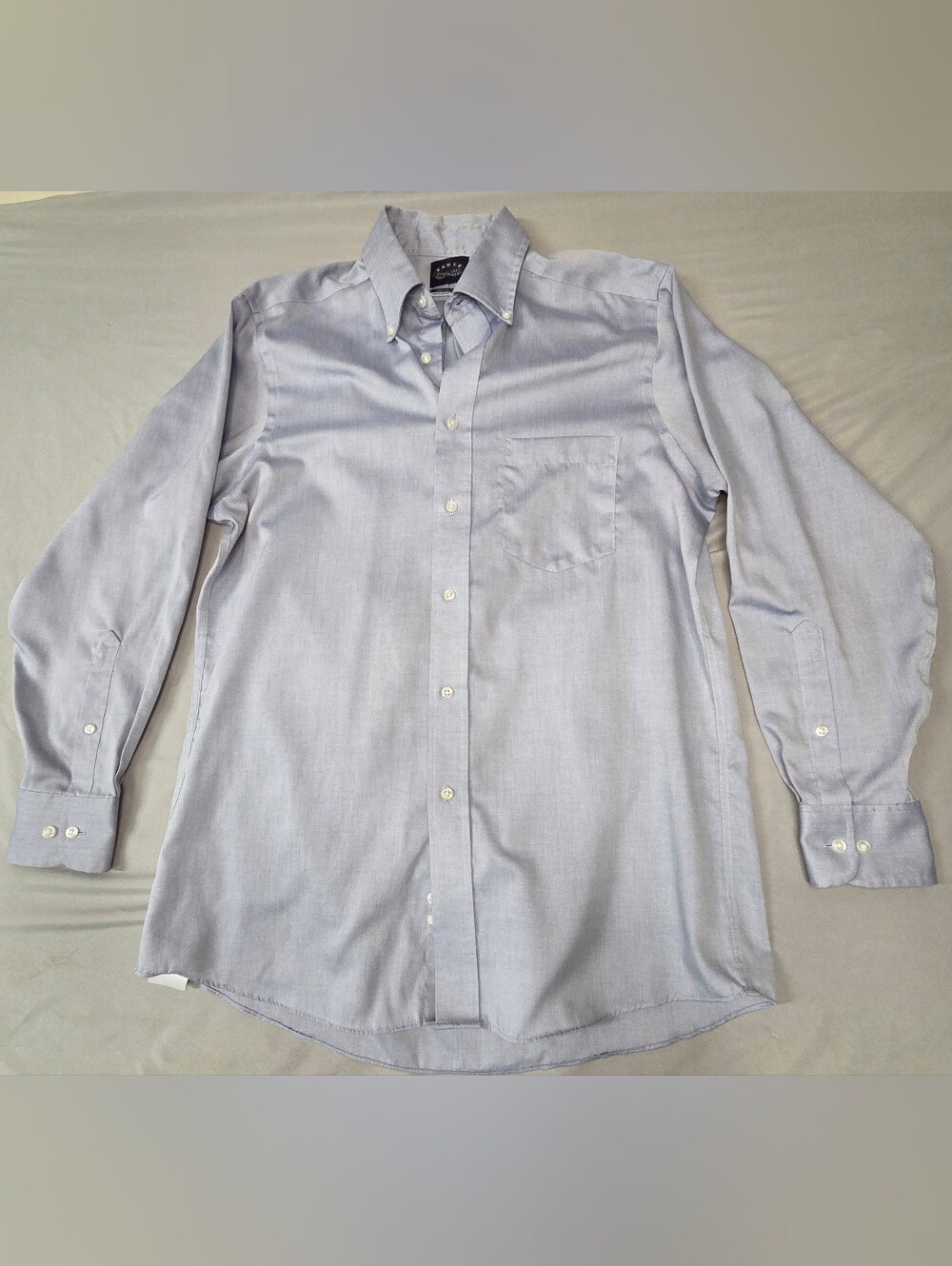 Eagle Shirtmakers 15.5 Light Blue Button Down